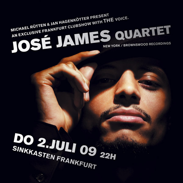 JOSÉ JAMES Quartet